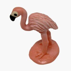 Safari Ltd Miniature Pink Flamingo Fairy garden Figure teeeny tiny 1 inch